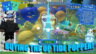 I BOUGHT THE *OP* TIDE POPPER! | Bee Swarm Simulator |