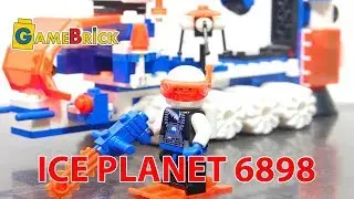 Обзор LEGO 6898 1993 год Ice-Sat V Пусковая установка Ледяной Планеты [музей GameBrick]