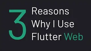 3 Reasons Why I Use Flutter Web for My Developer Portfolio - #1 Flutter Web Tutorial Series