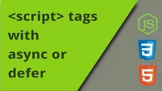 Script tags using async or defer