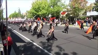 The Merced Marching 100 at the 2023 Franklin Invitational Band Review