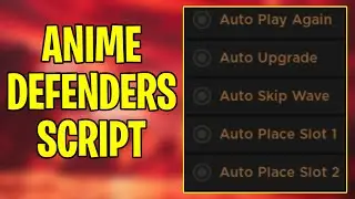 Anime Defenders Script GUI / Hack (AUTO PLAY, INSTANT ROLL) *PASTEBIN 2024*