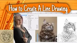 Making a Line Drawing from your Reference Photo using GIMP