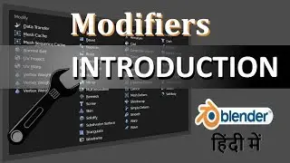 Modifiers In Blender 3D (Introduction) - Hindi