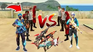 БИТВА СКИНОВ НА ОРУЖИЕ 1 VS 1 В ФРИ ФАЕР! FREE FIRE