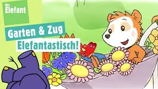 Bobo im Garten & Bobo fährt Zug | Der Elefant | WDR