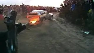 Group B Audi Quattro hits cameraman