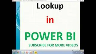 Lookup in Power BI  | lookup in power query | Related function in DAX