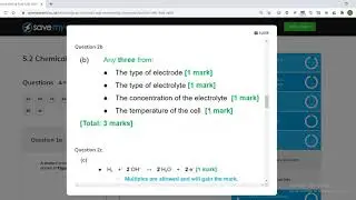 AQA Chemistry Topic Questions