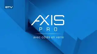 Systèmes de tiroirs GTV AXIS PRO soft close avec côtés en verre (FR)