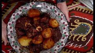 Говяжий хвост - самое вкусное мясо? А если в казане?