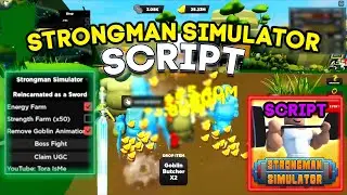 Strongman Simulator Script / Hack | Auto Farm, Energy Farm, Strength Farm *2024*