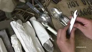 Обзор - Набор столовых приборов НК1. СССР.