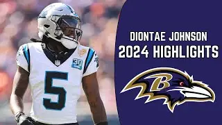 Diontae Johnson 2024 Highlights🔥| Welcome to the Ravens