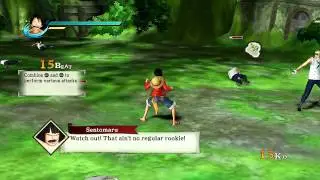 One Piece Pirate Warriors - Playthrough Part 1 - I'm gonna be the Pirate King!