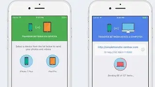 Simple Transfer Pro - или как передавать фото и видео с iPhone iPad по Wi-fi на PC без iTunes!