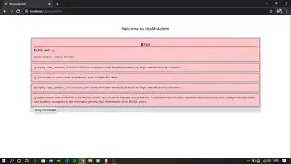 MySql cannot connect inavalid settings | phpMyAdmin cannot connect to MySql  | XAMPP [FIXED]