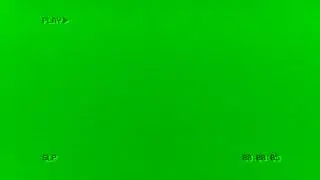 Videocassette recorder Green Screen VHS 4K