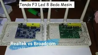 Router Tenda F3 Realtek vs Broadcom