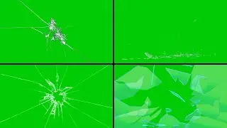 Glass Break Green Screen || Glass Breaking Green Screen || Glass Broken Green Screen