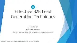 8 Effective B2B Lead Generation Techniques