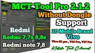 🔴Live Test Flashing Mct Dongle TooL Pro V .2 .1 .3 Cra@K, Without Dongle , oppo, vivo, Xiaomi |2022|