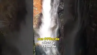 ESTA ES LA CASCADA MAS ALTA DEL MUNDO🌎