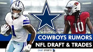 Cowboys Rumors On Cedrick Wilson Trade, Signing DeAndre Hopkins Or Dalton Risner + NFL Draft Visits