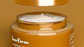 Face Cream Commercial 🌹 Beauty Cosmetics Ad | 3D Animation Example | Amazon Product Video Blender CG