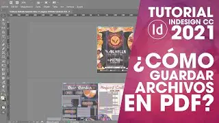 Adobe InDesign CC | ¿Cómo guardar archivo en PDF?