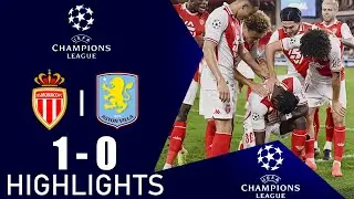 AS Monaco vs Aston Villa 1-0 Résumé et Buts | Ligue des Champions 2024/25