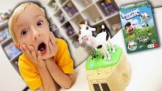 Father & Son PLAY FAINTING GOATS! (Ew Toots!)