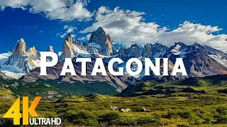 Patagonia 4K Drone Nature Film , Stunning Footage - Inspiring Cinematic Music - Travel Nature