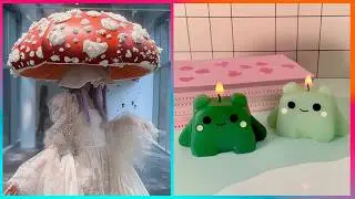 Cute Art Ideas That Will Boost Your Serotonin | Frogs & Mushrooms Edition