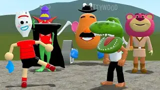 Combining New 3D Memes Toy Story With Other 3D Memes In Garry's Mod