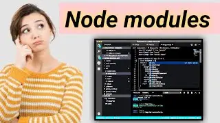 Node Modules & npm install