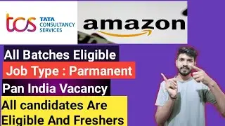 TCS Executive Recruitment 2024 |Amazon Recruitment 2024| For Freshers | Full Details | Apply Online