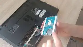 Acer Travelmate 5760G change HDD upgrade