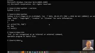 Introduction to Python #4 - Install Python3 and VS Code on a PC