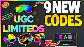 *NEW* UGC LIMITED CODES 2024 - CODES FOR ROBLOX UGC LIMITED - UGC LIMITED CODES CODES