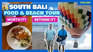 SOUTH BALI FOOD & BEACH TOUR with Driver (Bali Vlog #4) • The Poor Traveler Indonesia