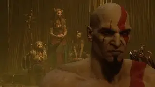 young Kratos Meets with the Norns God Of war Ragnarok Valhalla DLC