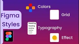 Local Styles in Figma | Figma Tutorial for Beginners in hindi