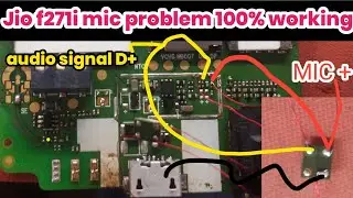 LYF F271i mic problem solution | jio f271i mic jumper 100% working