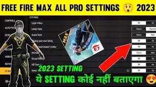 FREE FIRE MAX PRO SETTING 😲 FREE FIRE MAX SETTING 2GB,3GB,4GB,6GB,8GB