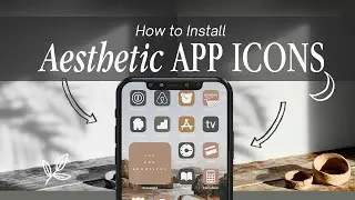 📱How to install aesthetic app icons ❤️ | App icons for iPhone & iPad, BEST Phone themes!!