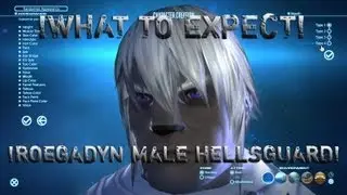 Final Fantasy XIV:ARR Character Creation Roegadyn Male Hellsguard