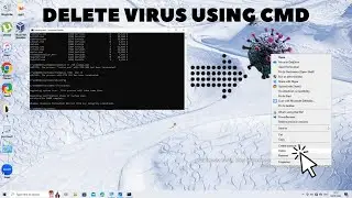 CMD Command For Virus scan | Delete virus using cmd