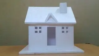 How to Make a Small Thermocol House Model: Craft Ideas for Kids