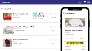 Build Shopping Cart with React Redux and Tailwind CSS